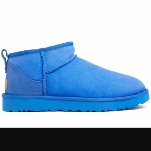 Ugg Blue Classic Micro Sheepskin Boots Winter Casual